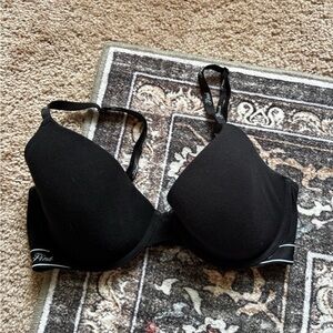 Victoria's Secret Black Padded T-Shirt Bra